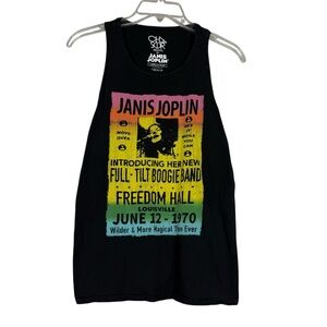 Chaser Janis Joplin Concert Band Graphic Tank